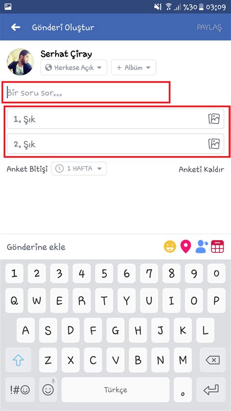 facebook türkçe nasıl yapılır